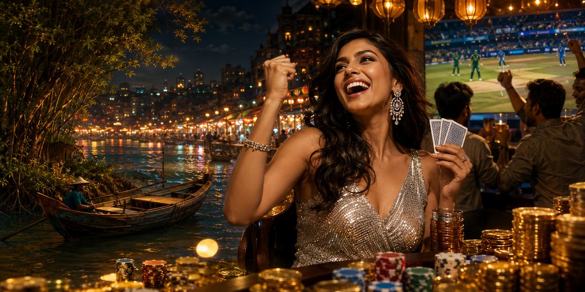 সুন্দরবন অঞ্চলে রাতের বাজারে s32 গেমস ব্যবহার করছেন একজন ব্যবহারকারী